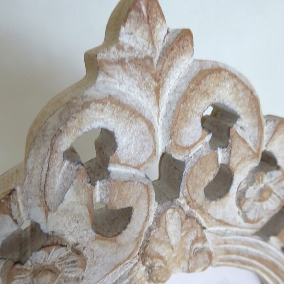 NEW 4” x 6” 5” x 7” OVAL RUSTIC CARVED ANTIQUE PICTURE FRAME SHABBY CHIC 3 QTY - Picture 7 of 16